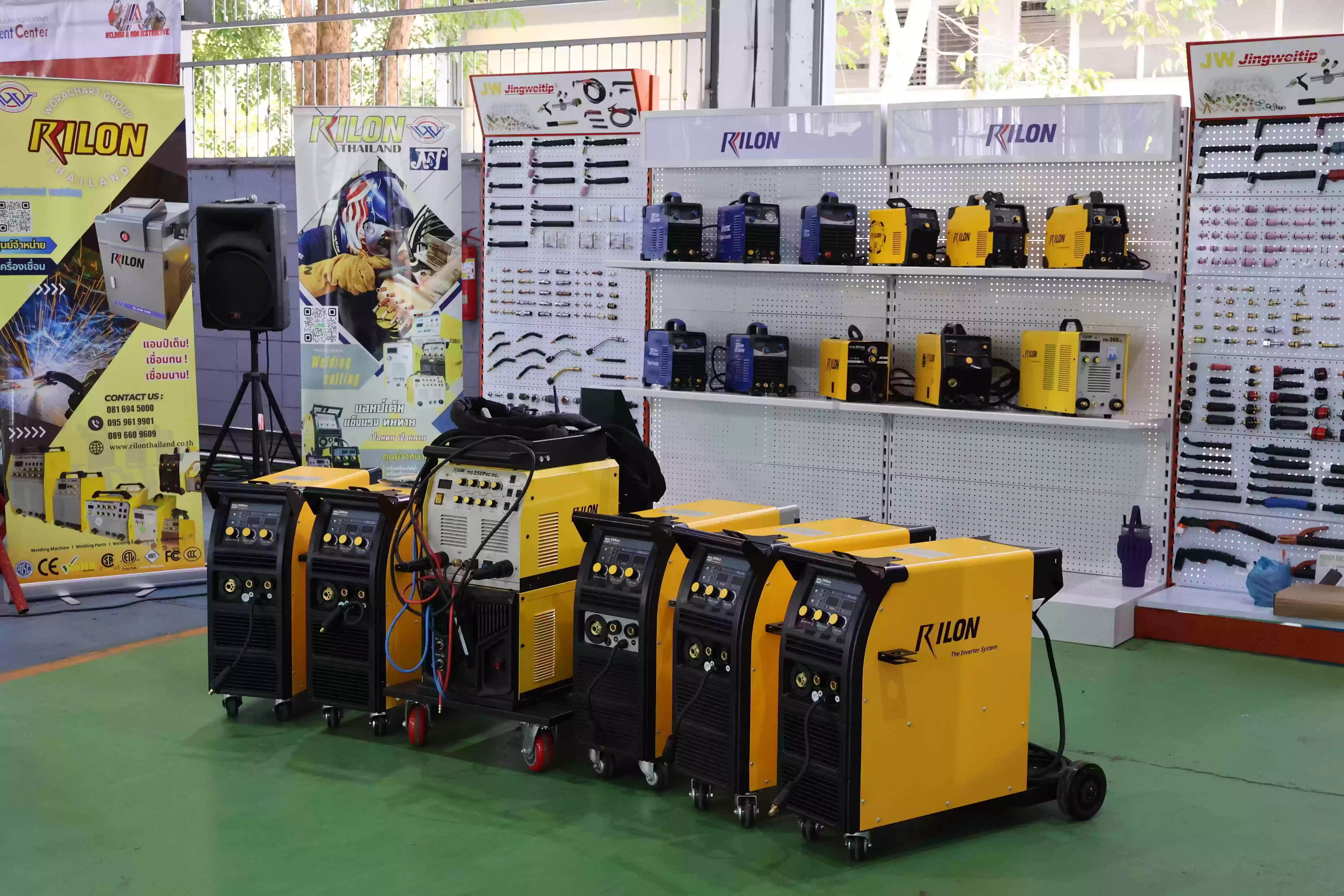 ตัวแทนจำหน่ายเครื่องเชื่อม RILON (ไรล่อน) แต่เพียงผู้เดียวในประเทศไทย